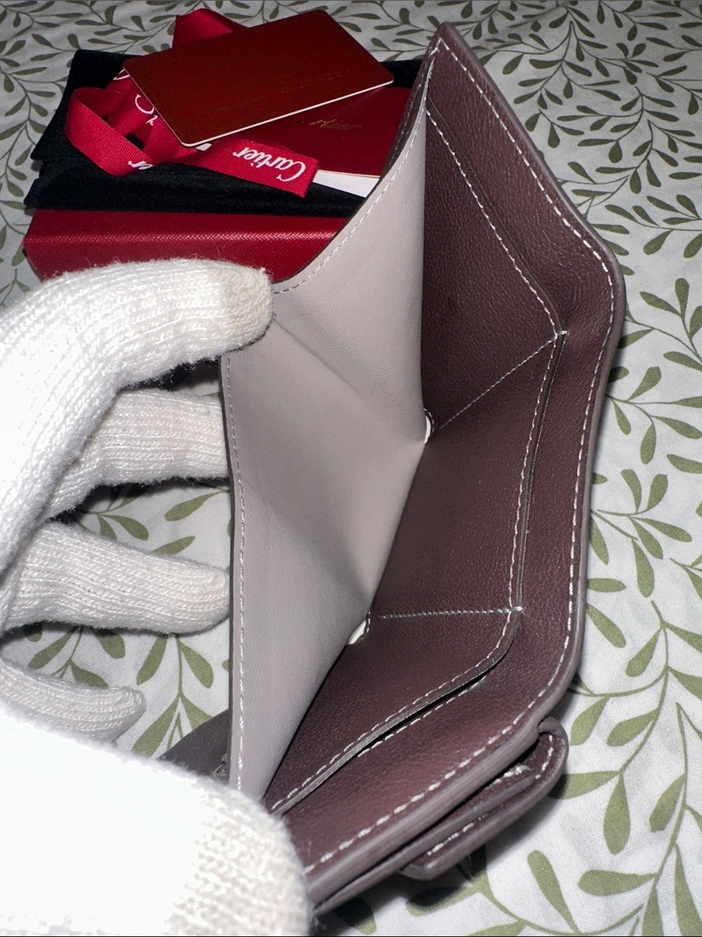Cartier Leather Compact Wallet - Picture 11 of 15